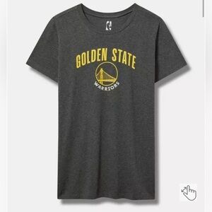 NWT Torrid Golden State Warriors classic fit crewneck T-Shirt size 5X